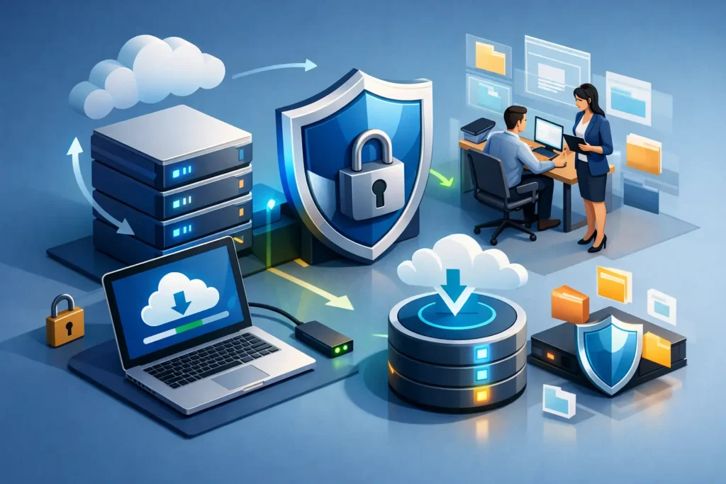 How Secure Backups Prevent Data Loss at Work