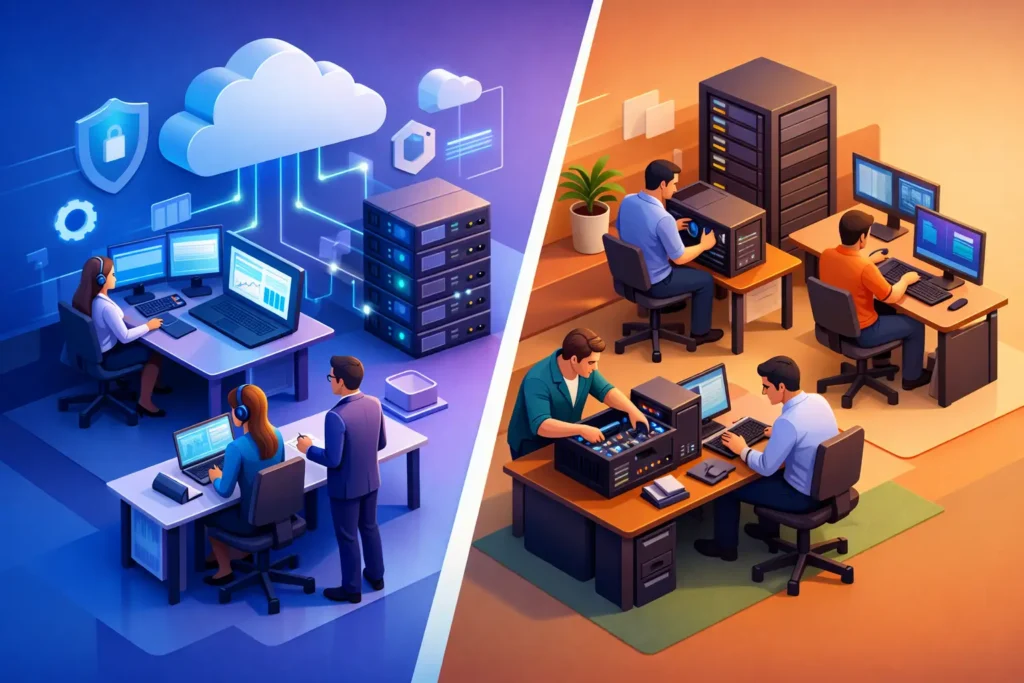 Managed IT Versus In-House IT for Your Business