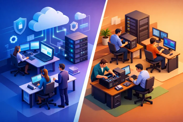 Managed IT Versus In-House IT for Your Business